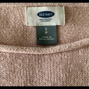 Old Navy light pink sweater